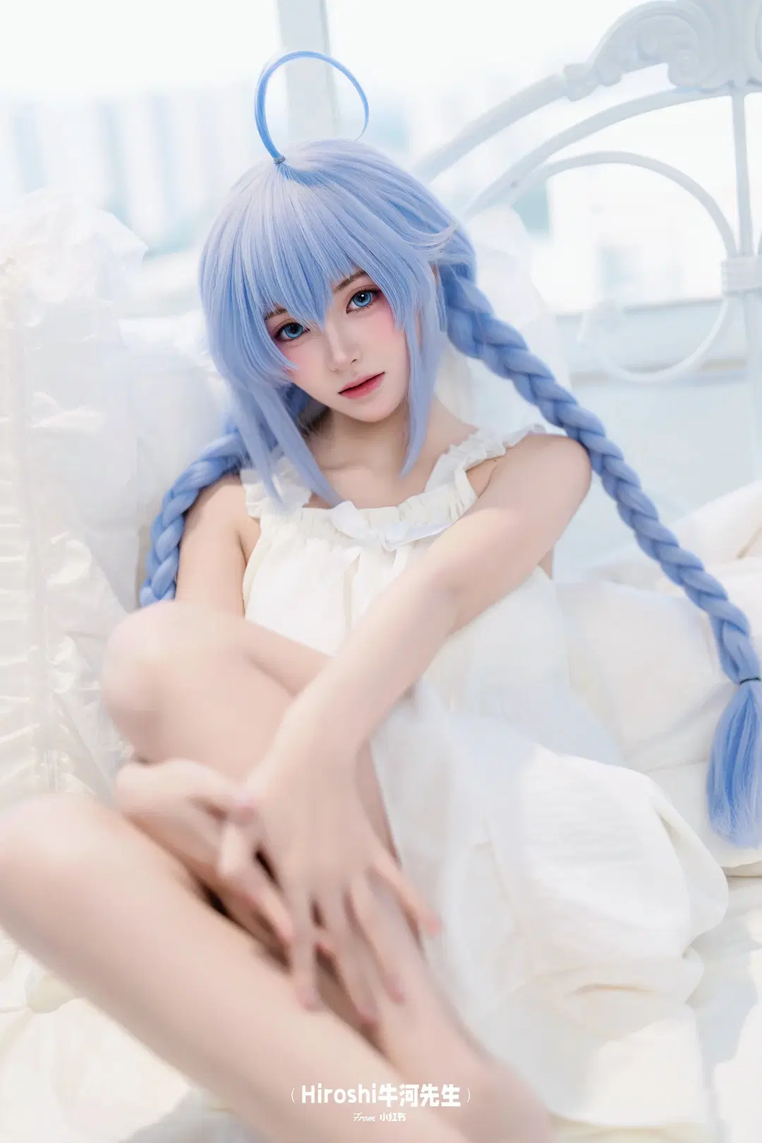 【洛琪希cos】无职转生私设，白裙麻花辫的慵懒日常 - Hiroshi牛河先生 - 第8张