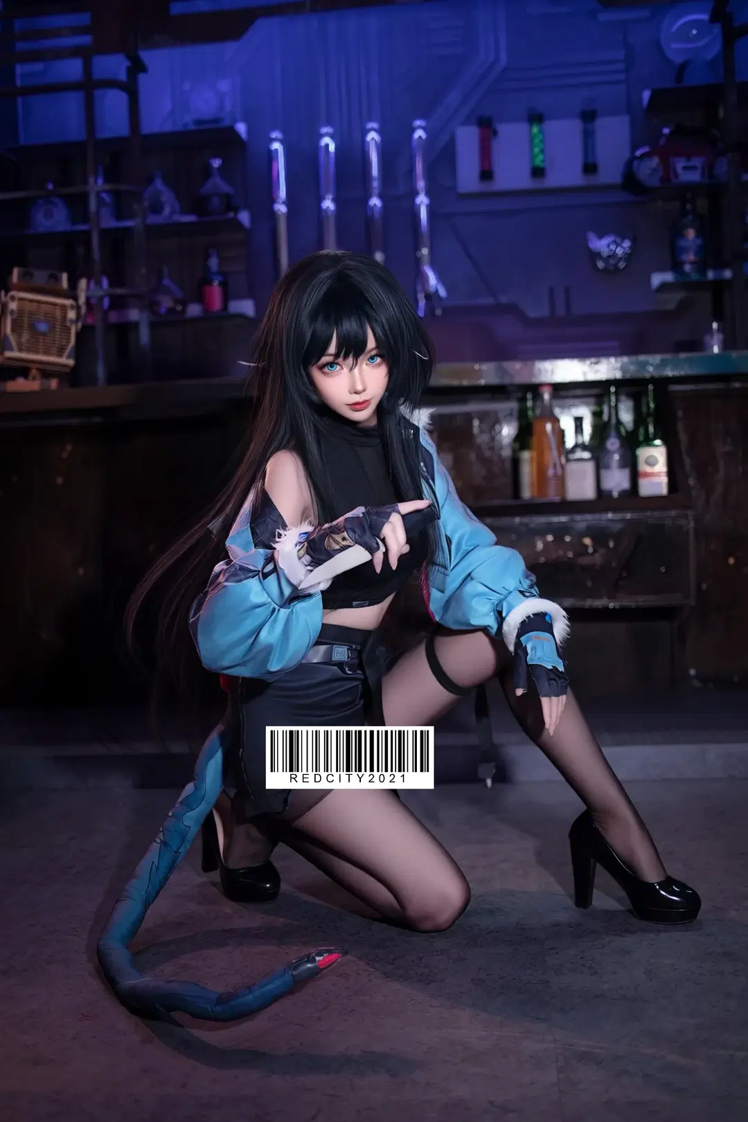 【ジェーン・ドゥコスプレ】『ゼンレスゾーンゼロ』サイバーパンクな戦闘美少女 - 晓歪xyyy - 2枚目