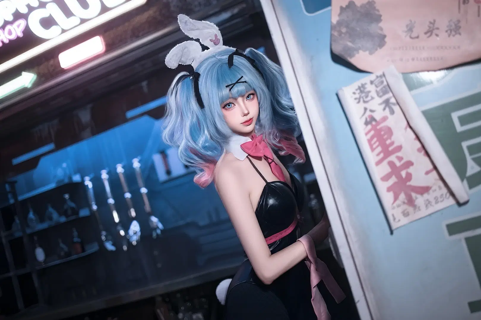 【初音ミクコスプレ】ラビットホールのダークなバニーガール - 晓歪xyyy - 3枚目