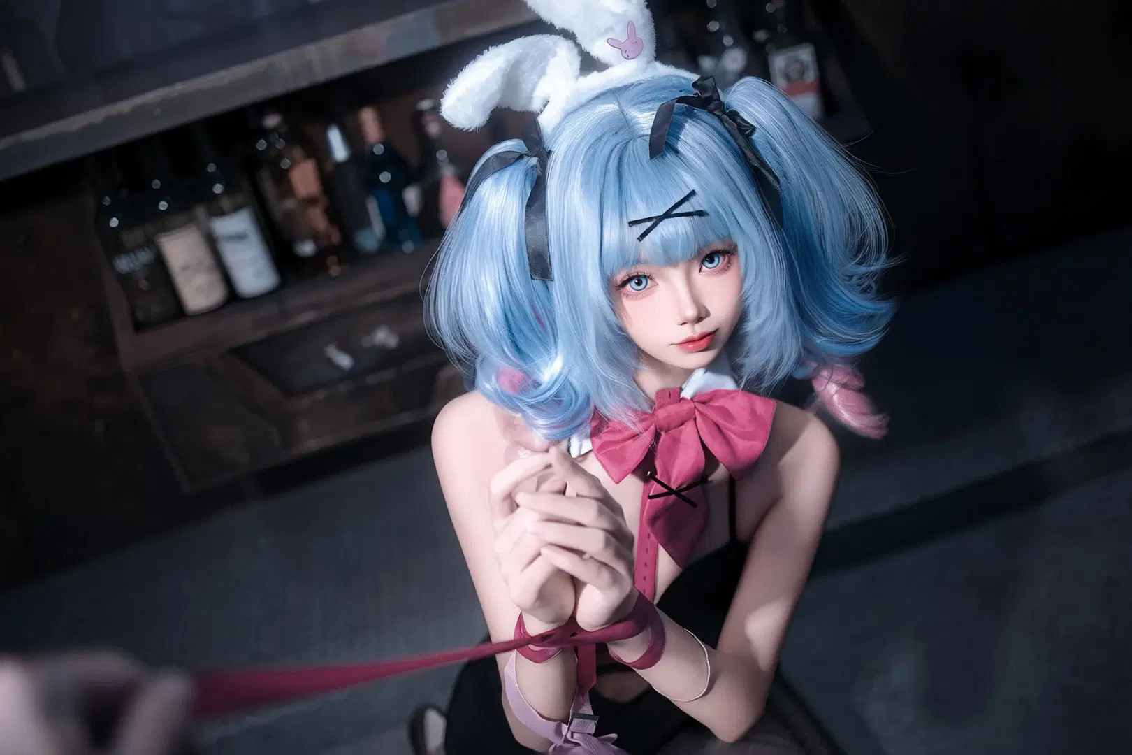 【初音ミクコスプレ】ラビットホールのダークなバニーガール - 晓歪xyyy - 5枚目
