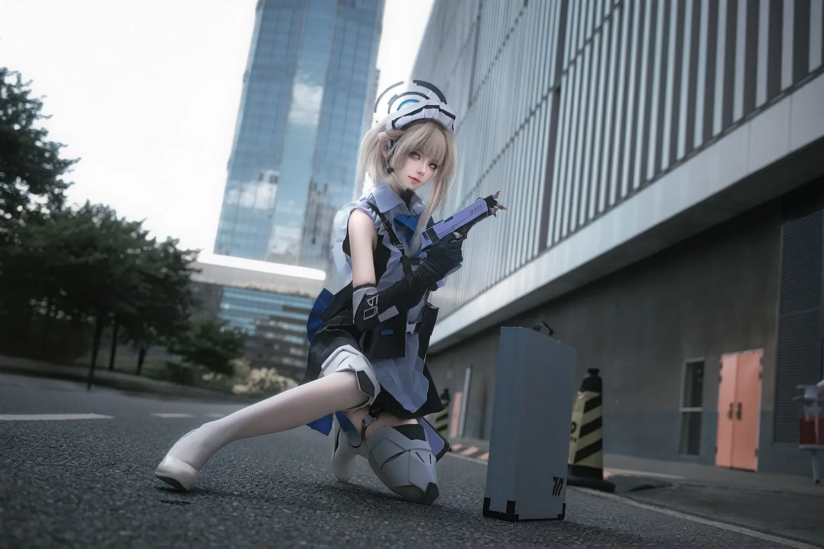 【飛鳥馬トキ コスプレ】『ブルーアーカイブ』都市型タクティカルスタイル撮影記録 - 晓歪xyyy - 4枚目