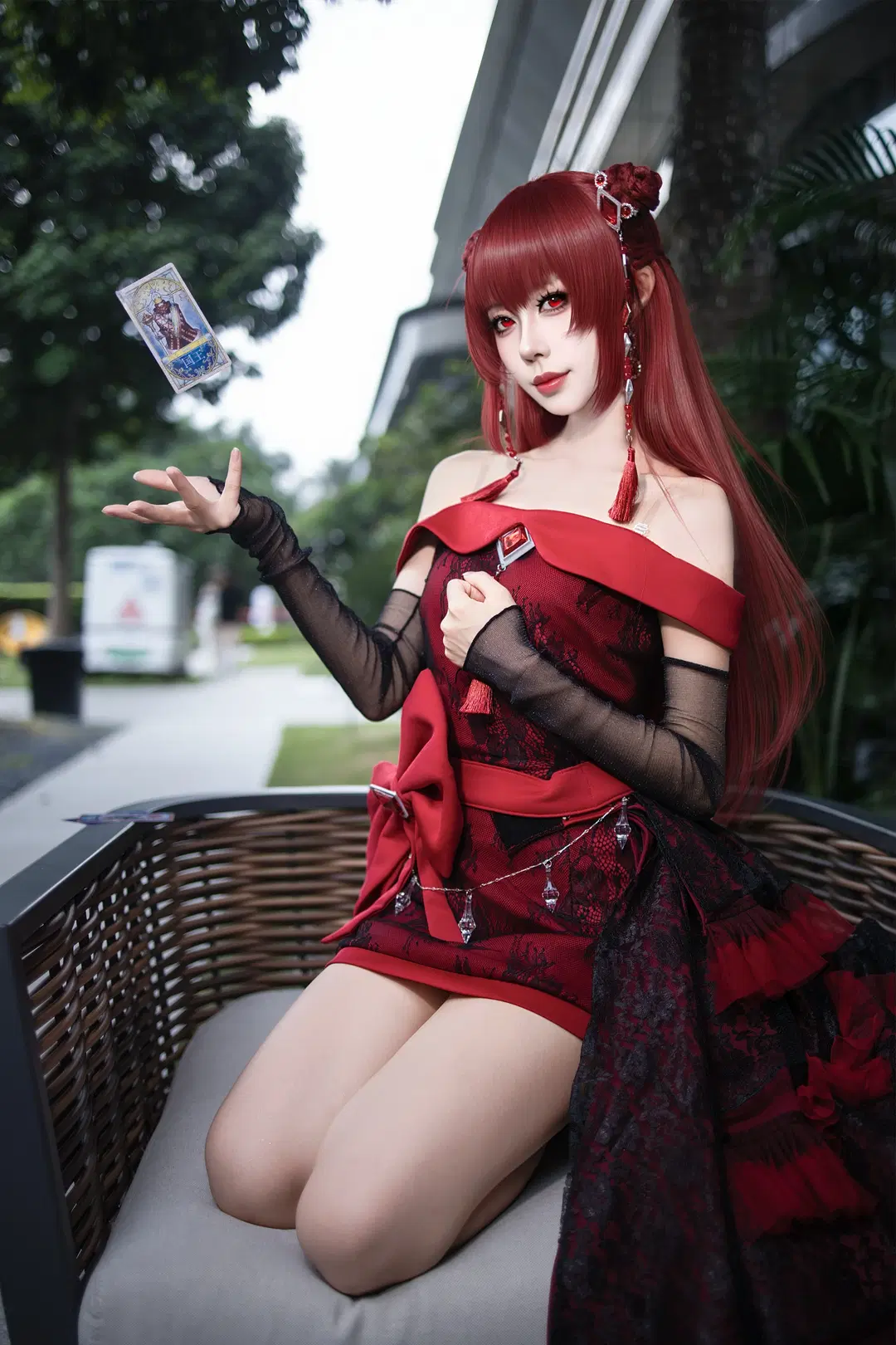 【齊娜cos】葉羅麗黑化後的暗黑哥特風造型記錄 - 晓歪xyyy - 第3張