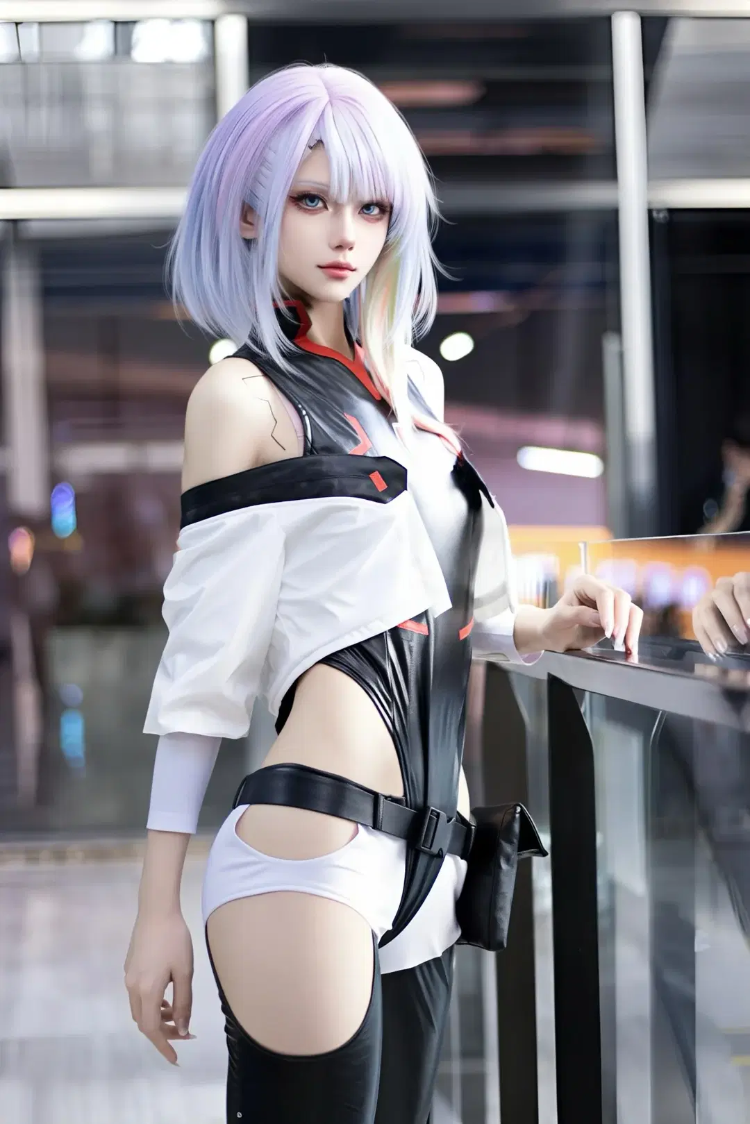 机能风, 漫展返图, 露西cos, 赛博朋克2077, 赛博朋克露西