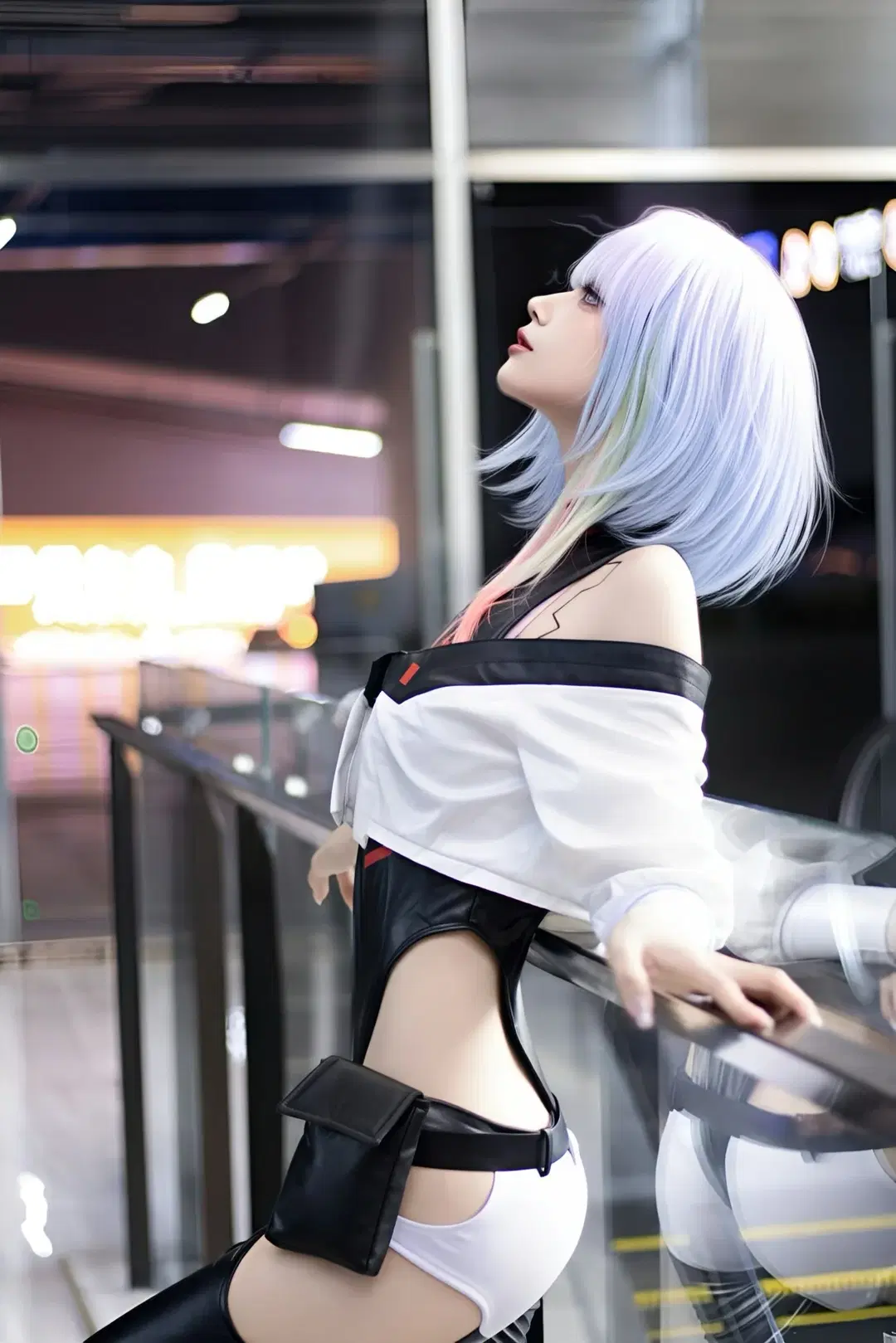[Lucy cosplay] Cyberpunk 2077's Moonwalker by 晓歪xyyy - Image 3