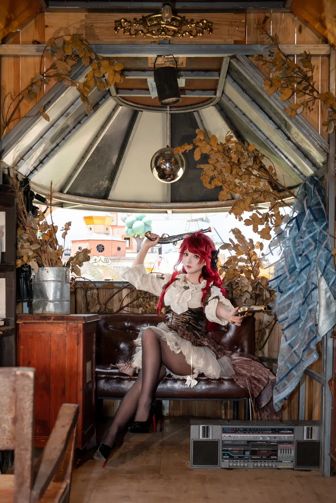 蒸汽朋克Lolita紅髮造型，機械與蕾絲的碰撞 - Y3 - 第7張