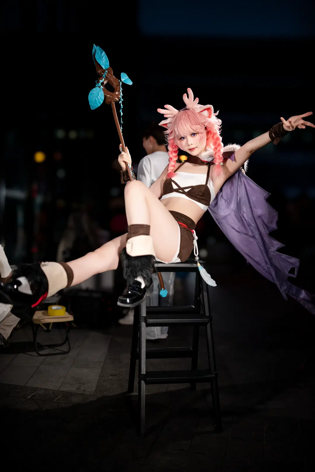 【瑤cos】王者榮耀裡的靈動小鹿少女 - Y3 - 第2張