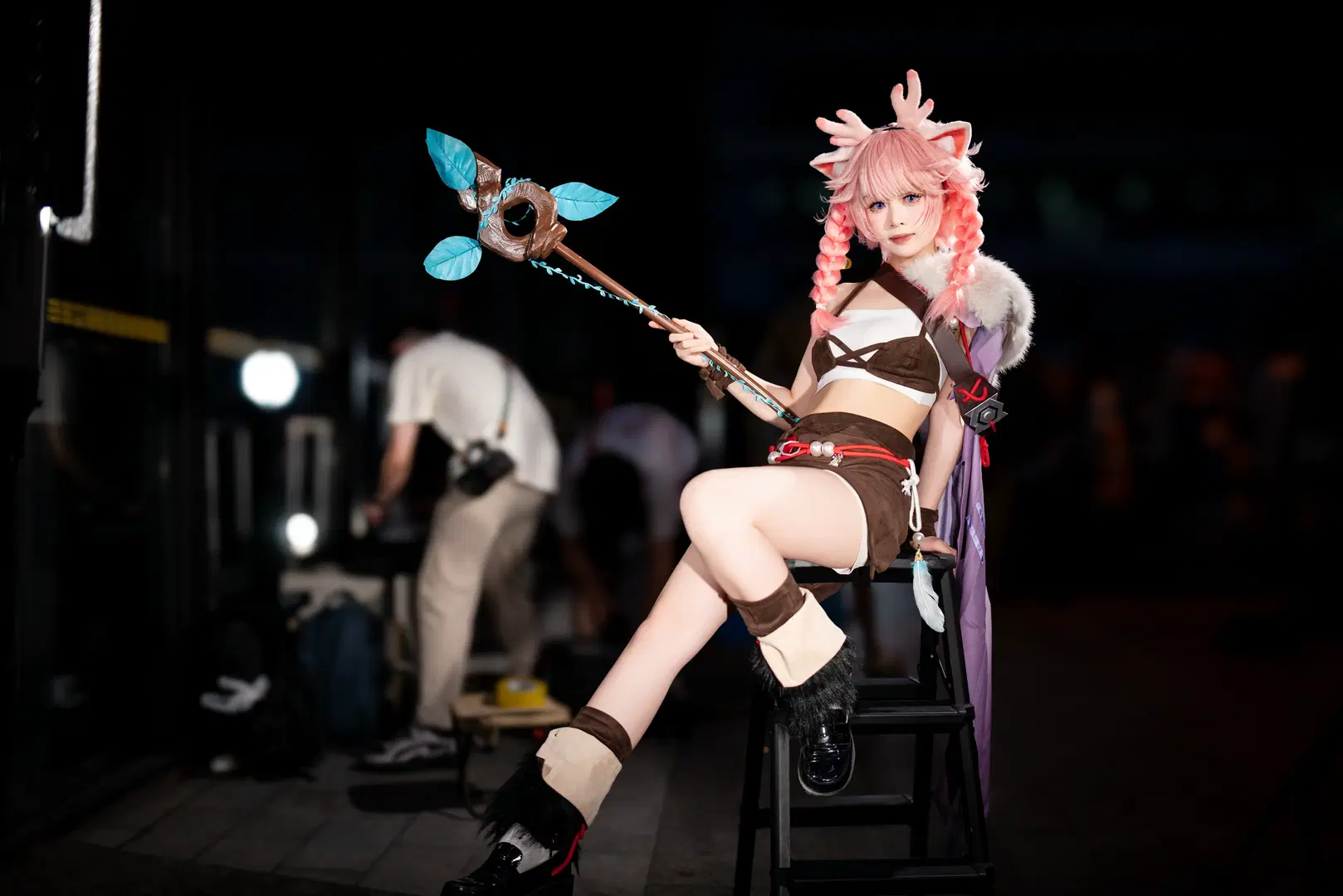 【瑤cos】王者榮耀裡的靈動小鹿少女 - Y3 - 第4張