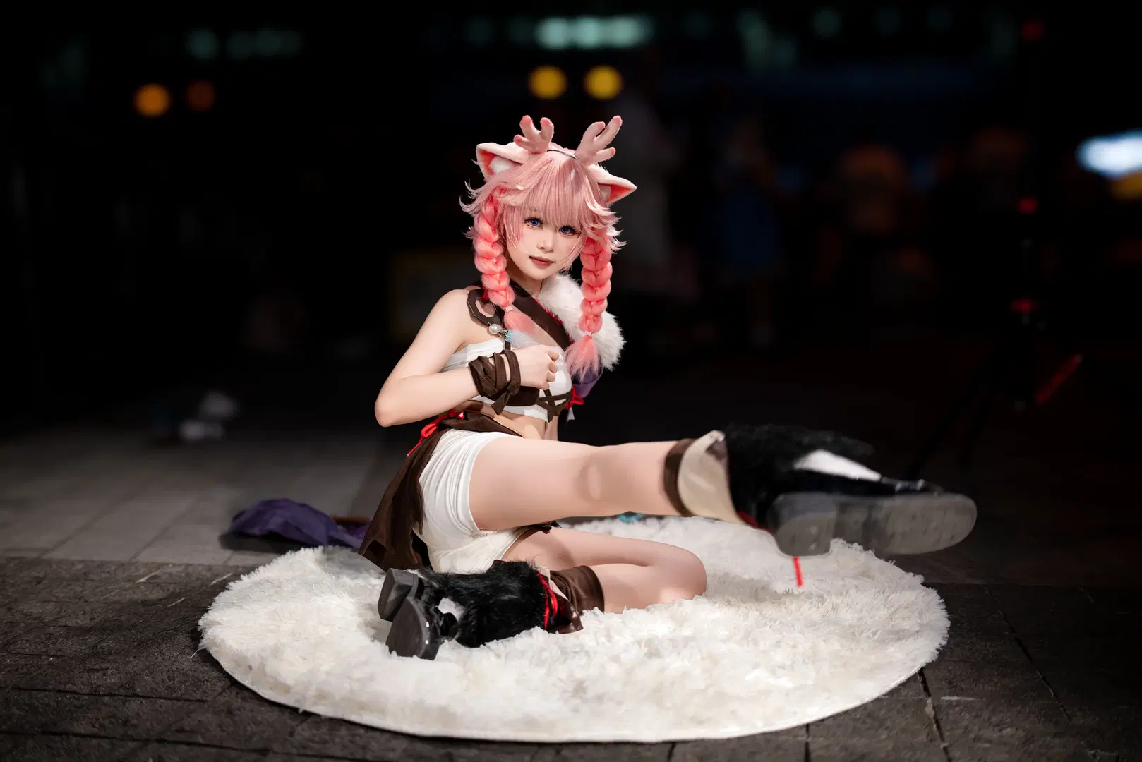 【瑤cos】王者榮耀裡的靈動小鹿少女 - Y3 - 第5張