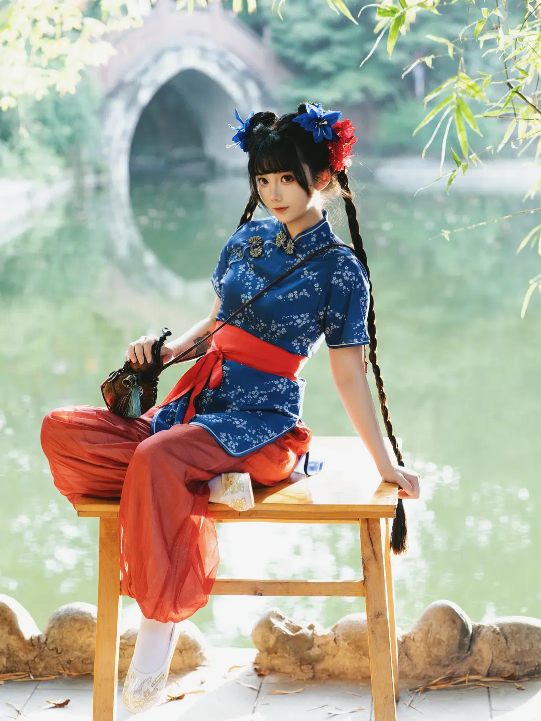 cosplay, 国风摄影, 中华娘, 汉服妆造, 江湖风