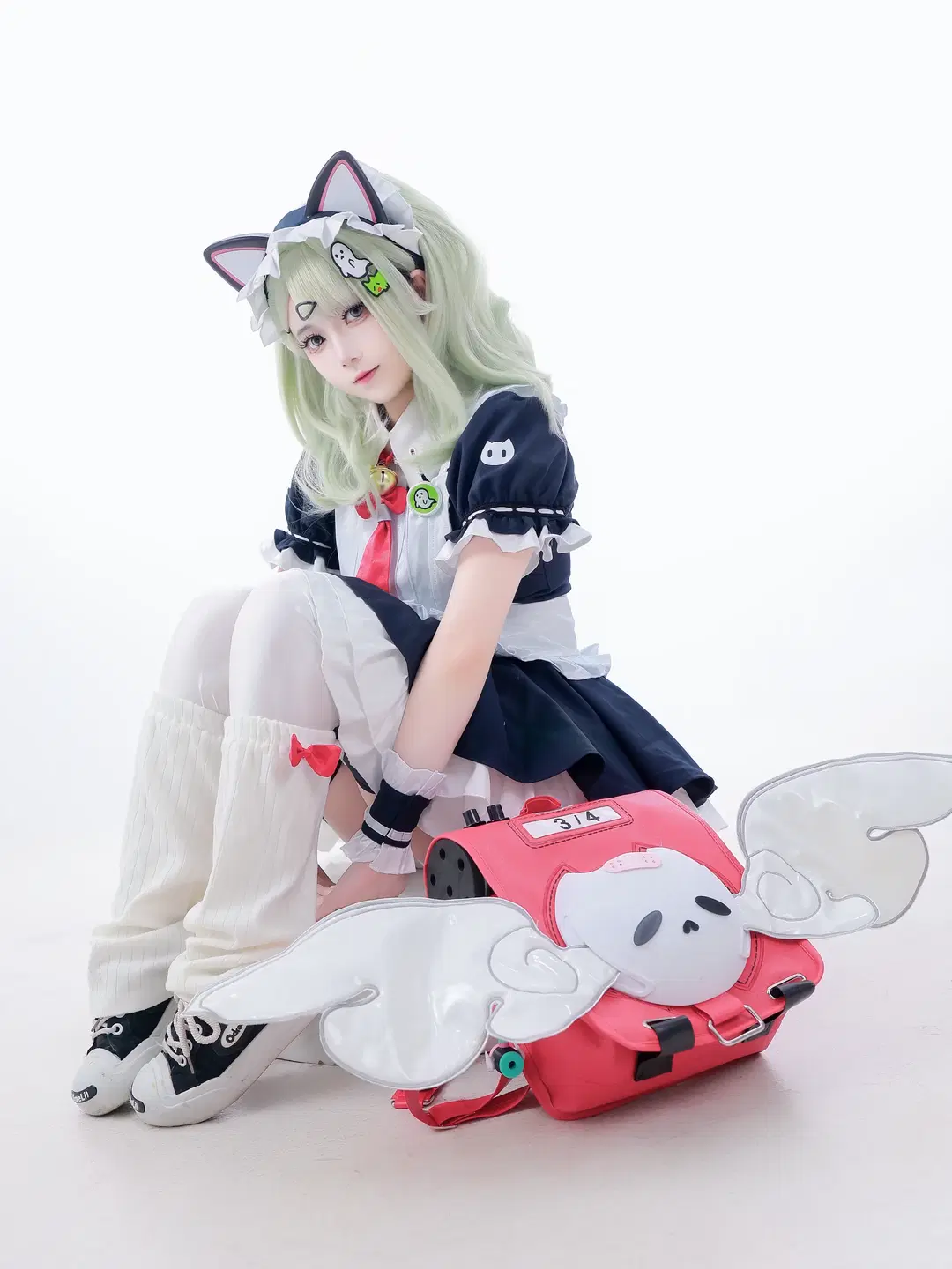 【千夏cos】绝区零薄荷小猫的棚拍记录 - 森森Rikka - 第2张
