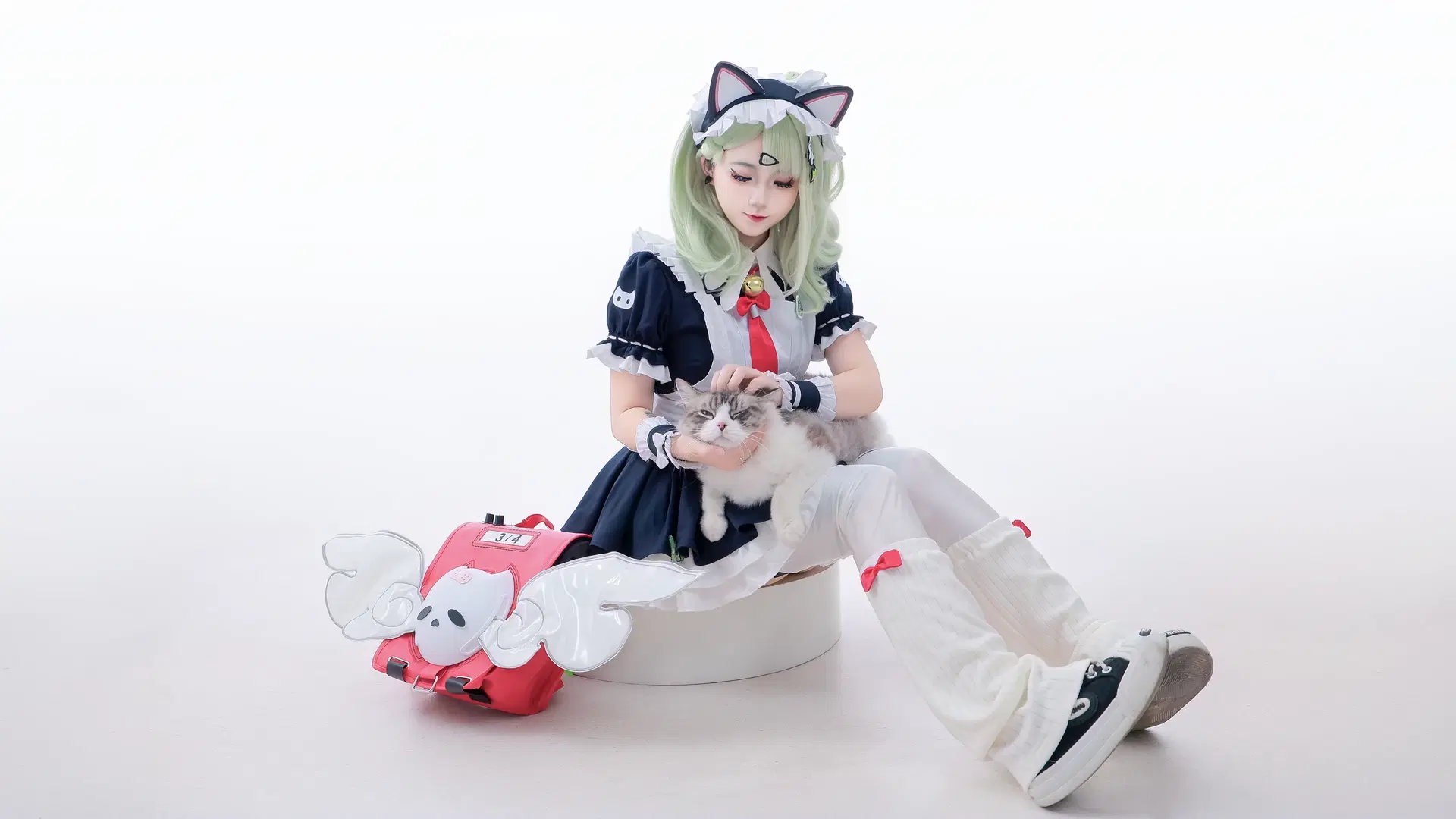 【千夏cos】绝区零薄荷小猫的棚拍记录 - 森森Rikka - 第5张
