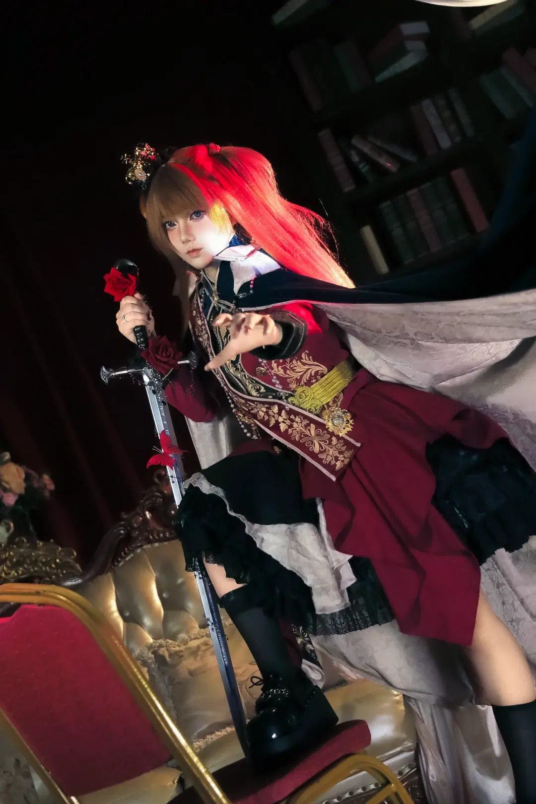 EVA, 少女暴君, 明日香cos, cosplay摄影, 丝袜