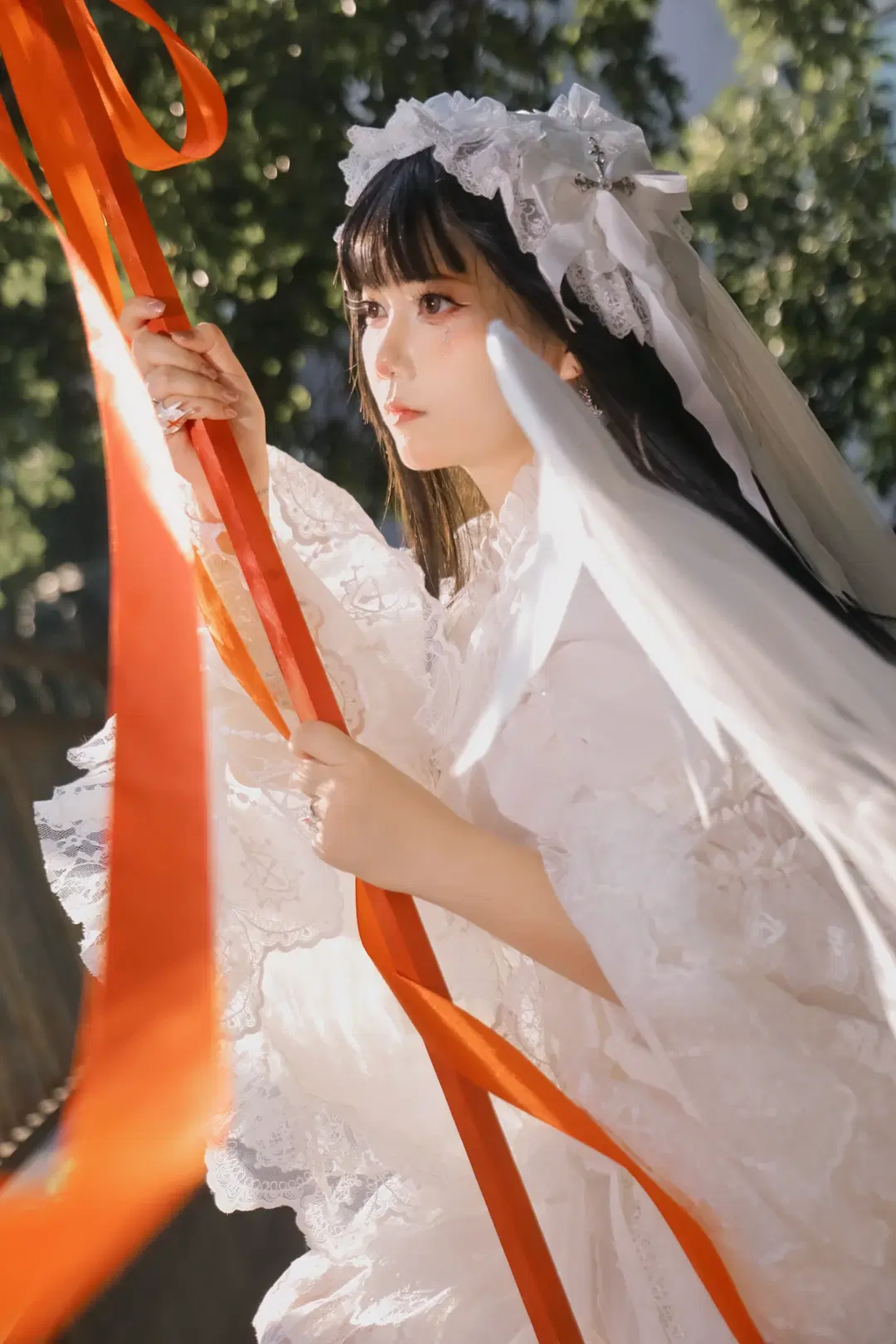 Lolita日系写真，背着十字架与翅膀的拍摄记录 - 森森Rikka - 第4张