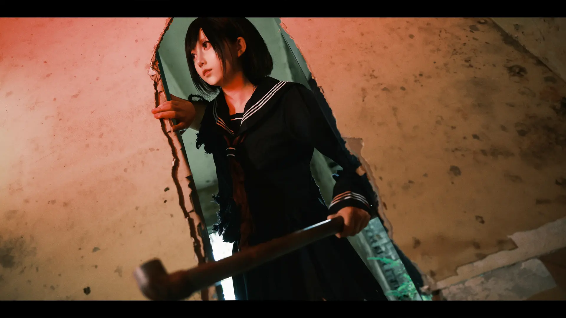 cosplay, 廢土風, 黑絲, 深水雛子cos, 寂靜嶺F - 第8張