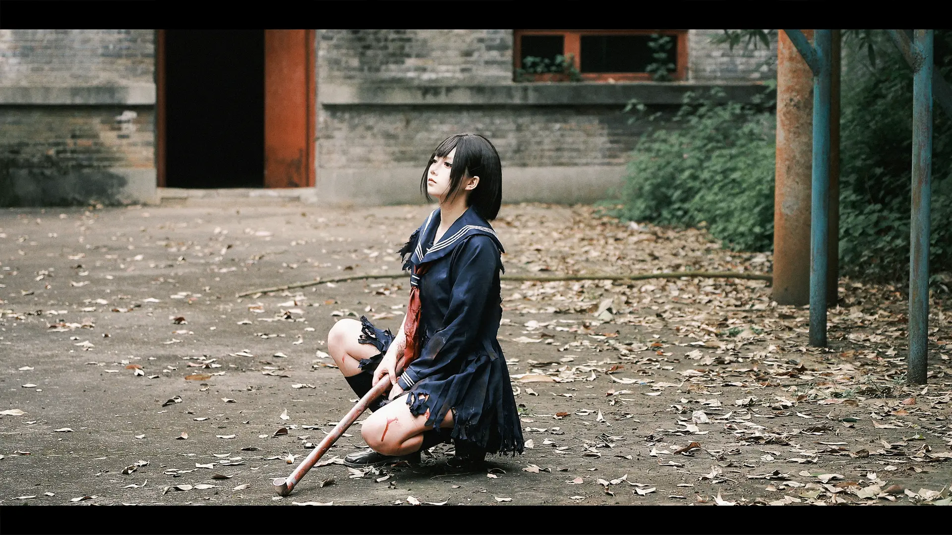 cosplay, 廢土風, 黑絲, 深水雛子cos, 寂靜嶺F - 第9張
