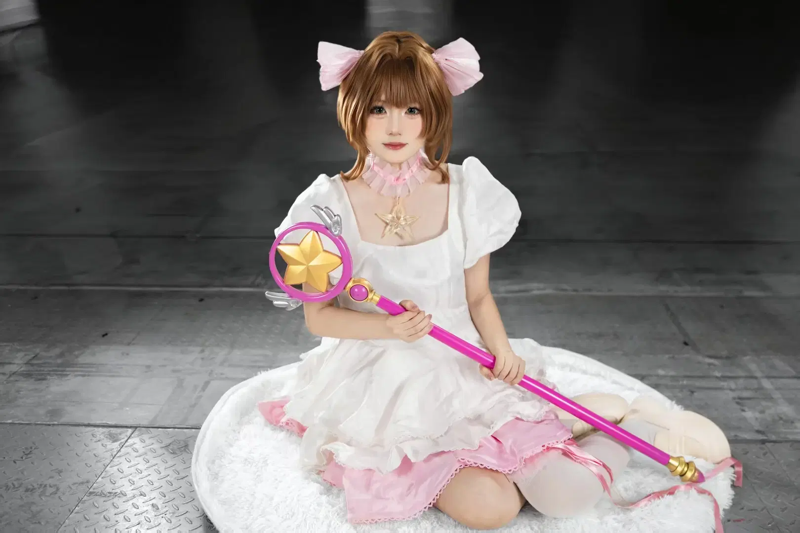 金陵青年文化节7th魔卡少女樱场照，白丝与魔法杖的工业风碰撞 - Moon_Halo - 第2张