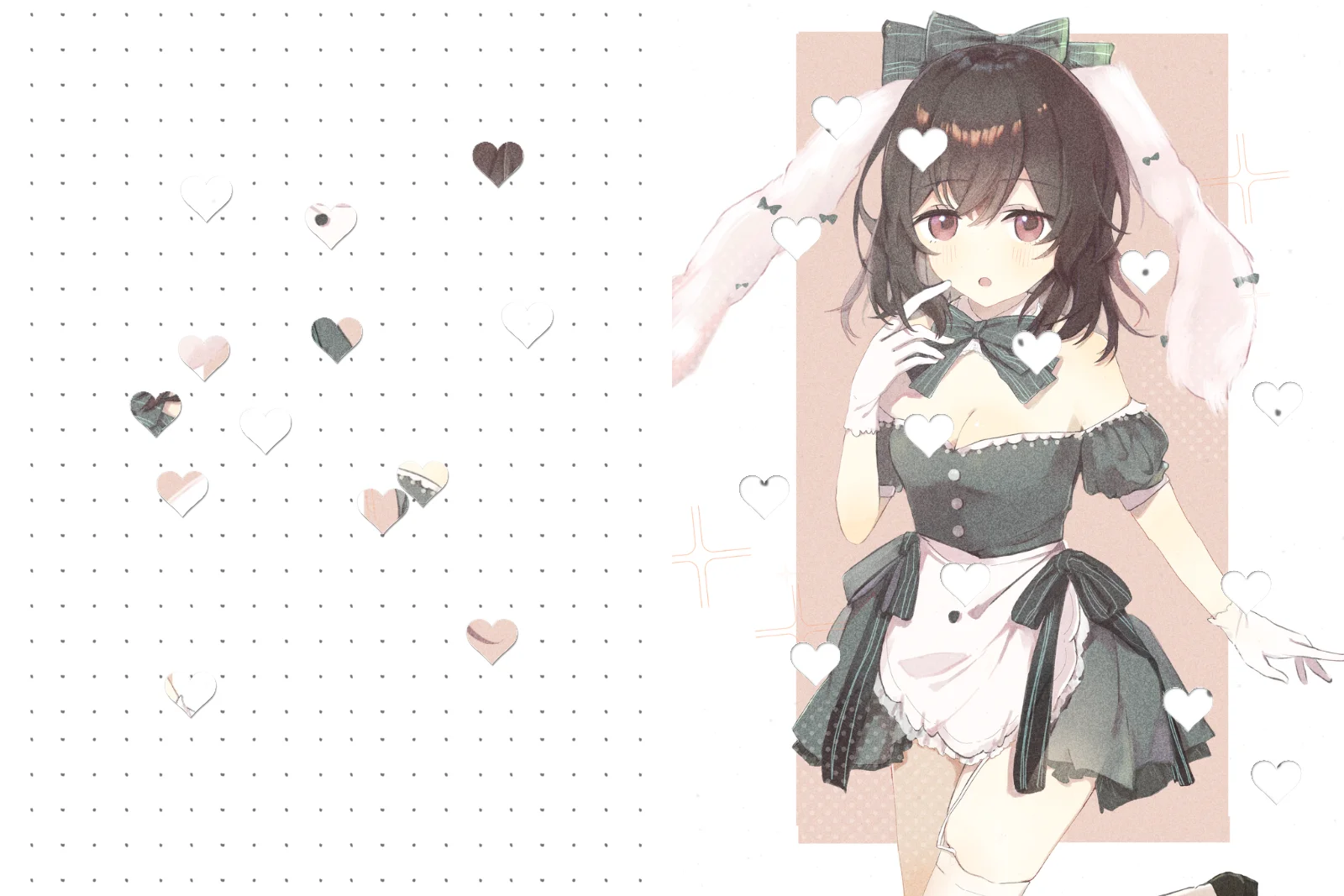 Jumping on the Hole-Punch Trend for Touhou Doujin: A Visual Collision of Dark Maid and Floral Ocean by 言 - Image 4