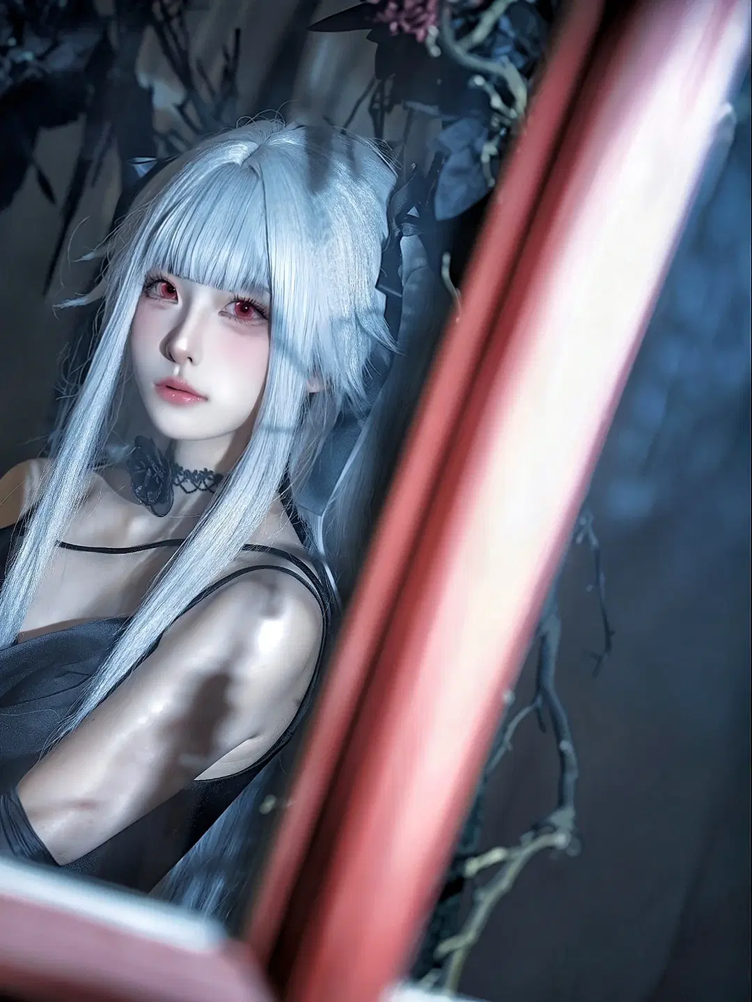 cosplay, Gothic style, Dark style, Kagarino Kirie cosplay, BiShoujo Mangekyou