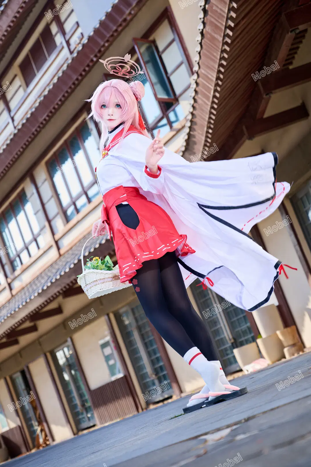 [Mizuha Mimori cosplay] Blue Archive Hyakkiyako's training daily life by Mobai哒哒哒 - Image 3