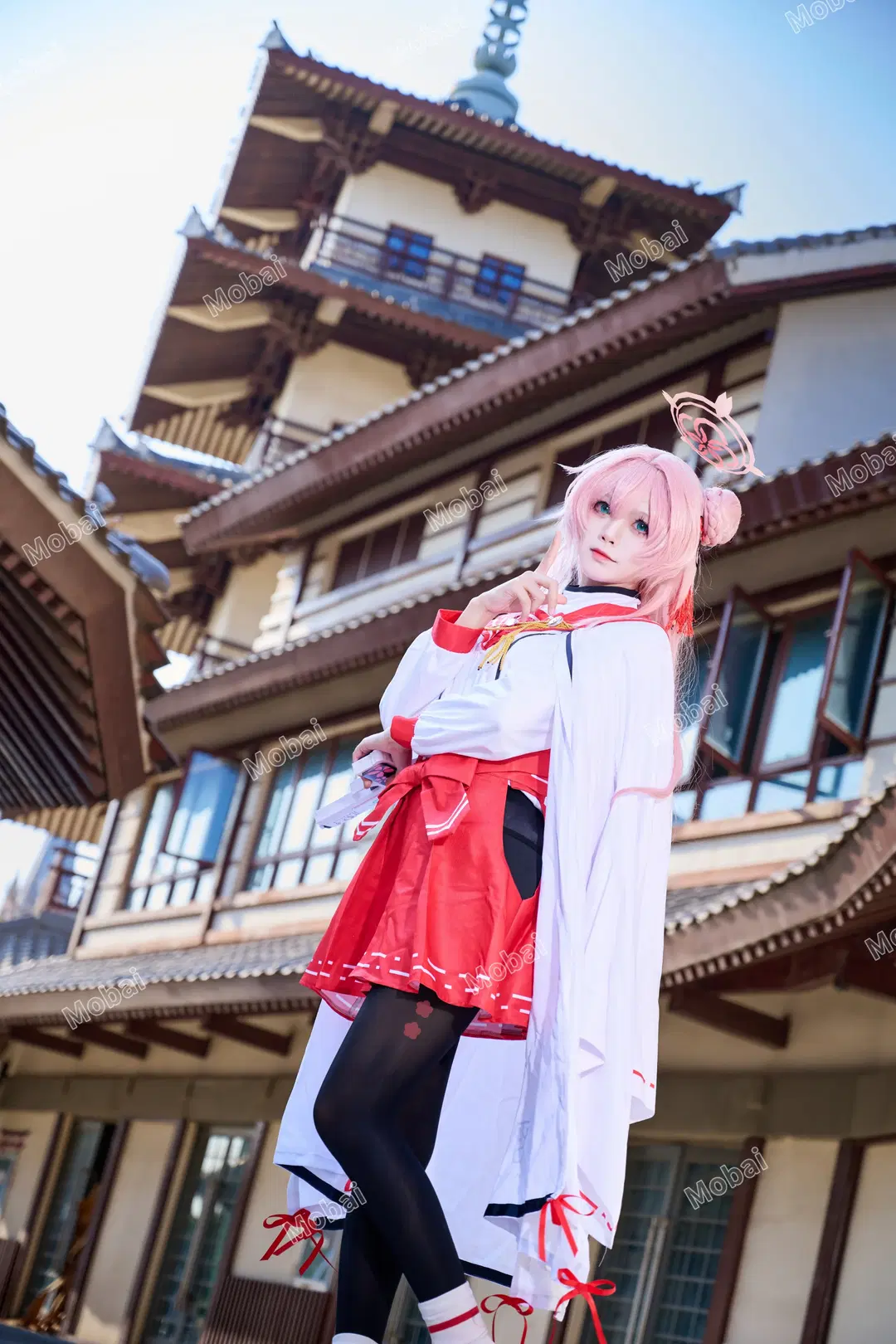 [Mizuha Mimori cosplay] Blue Archive Hyakkiyako's training daily life by Mobai哒哒哒 - Image 4