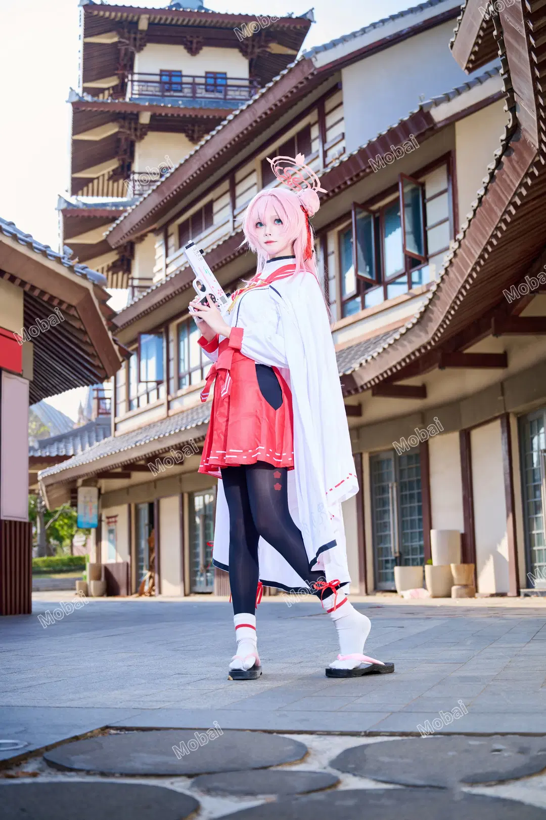 [Mizuha Mimori cosplay] Blue Archive Hyakkiyako's training daily life by Mobai哒哒哒 - Image 5