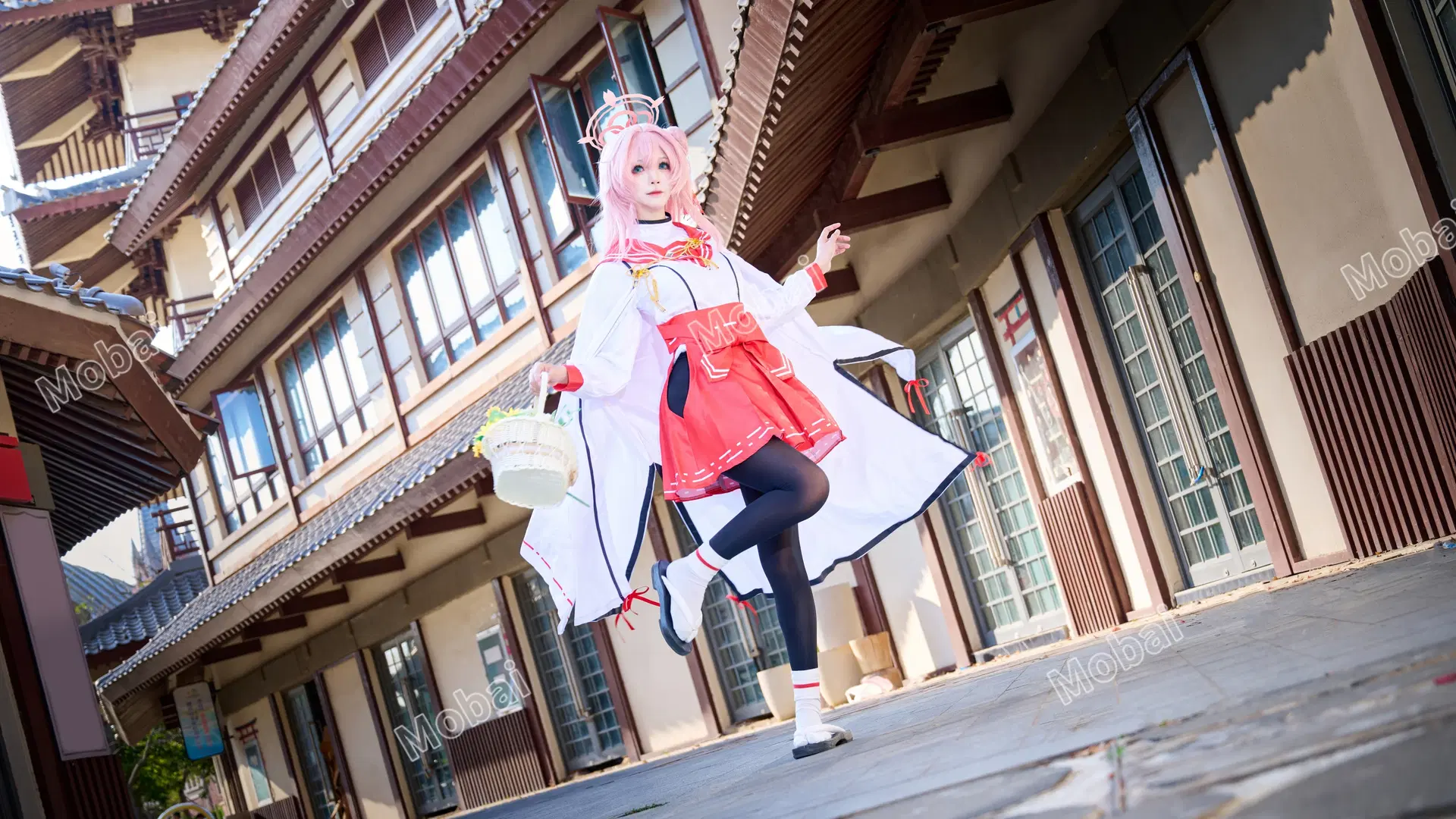 [Mizuha Mimori cosplay] Blue Archive Hyakkiyako's training daily life by Mobai哒哒哒 - Image 8