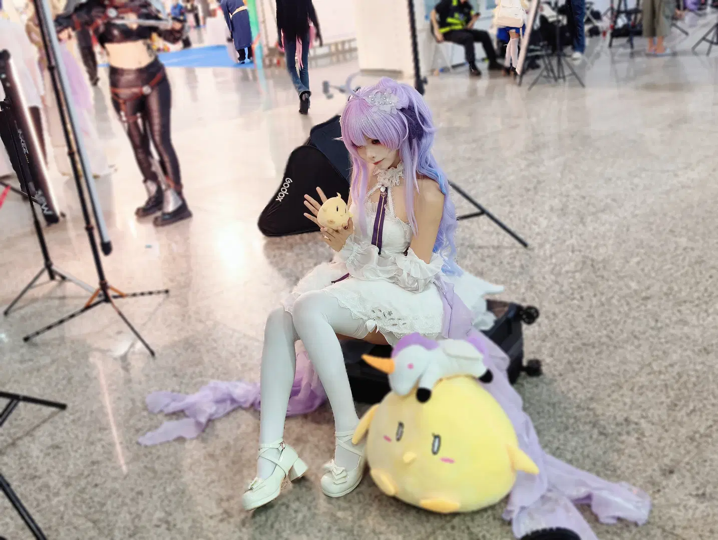 【独角兽cos】带着大黄鸡和明信片去海口漫展被集邮啦 - Mobai哒哒哒 - 第2张