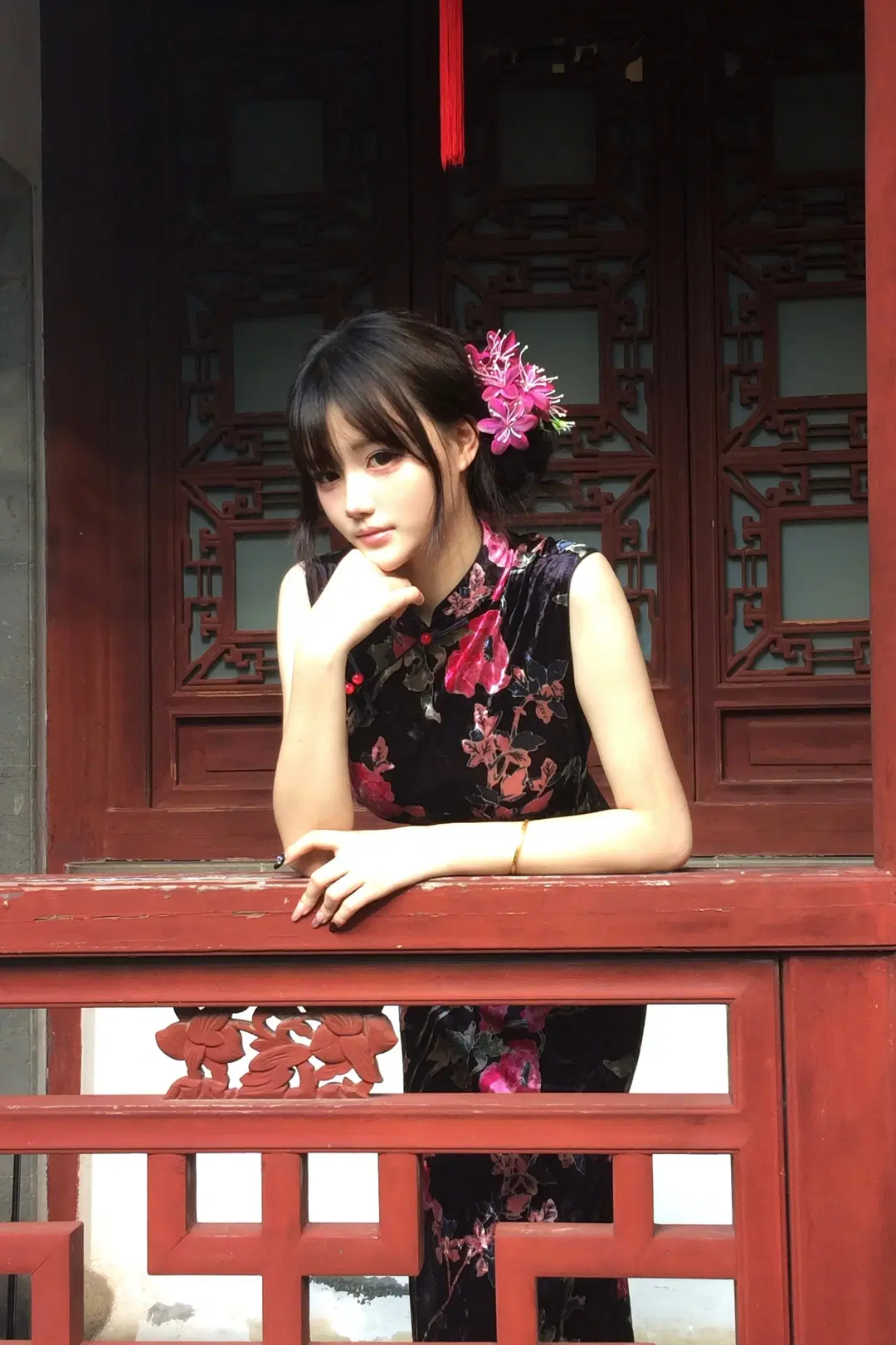 国风摄影, cosplay日常, 旗袍写真, 复古穿搭, 园林外景