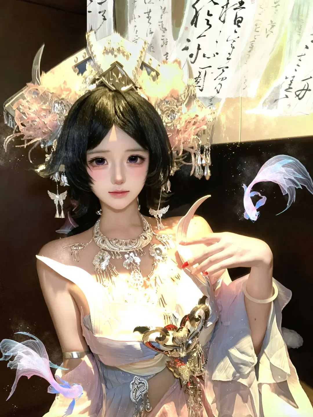cosplay, Honor of Kings, Xishi cosplay, Traditional Chinese style cosplay, Xishi - Riding Carp Ballad