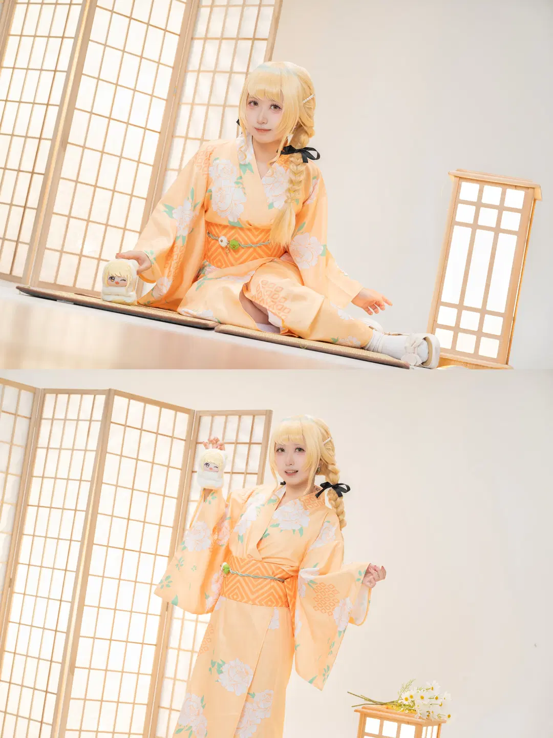 Gakuen Idolmaster Kotone Fujita Cosplay: First Autumn Cosplay in Japanese Style by 口乎口乎睡了 - Image 2