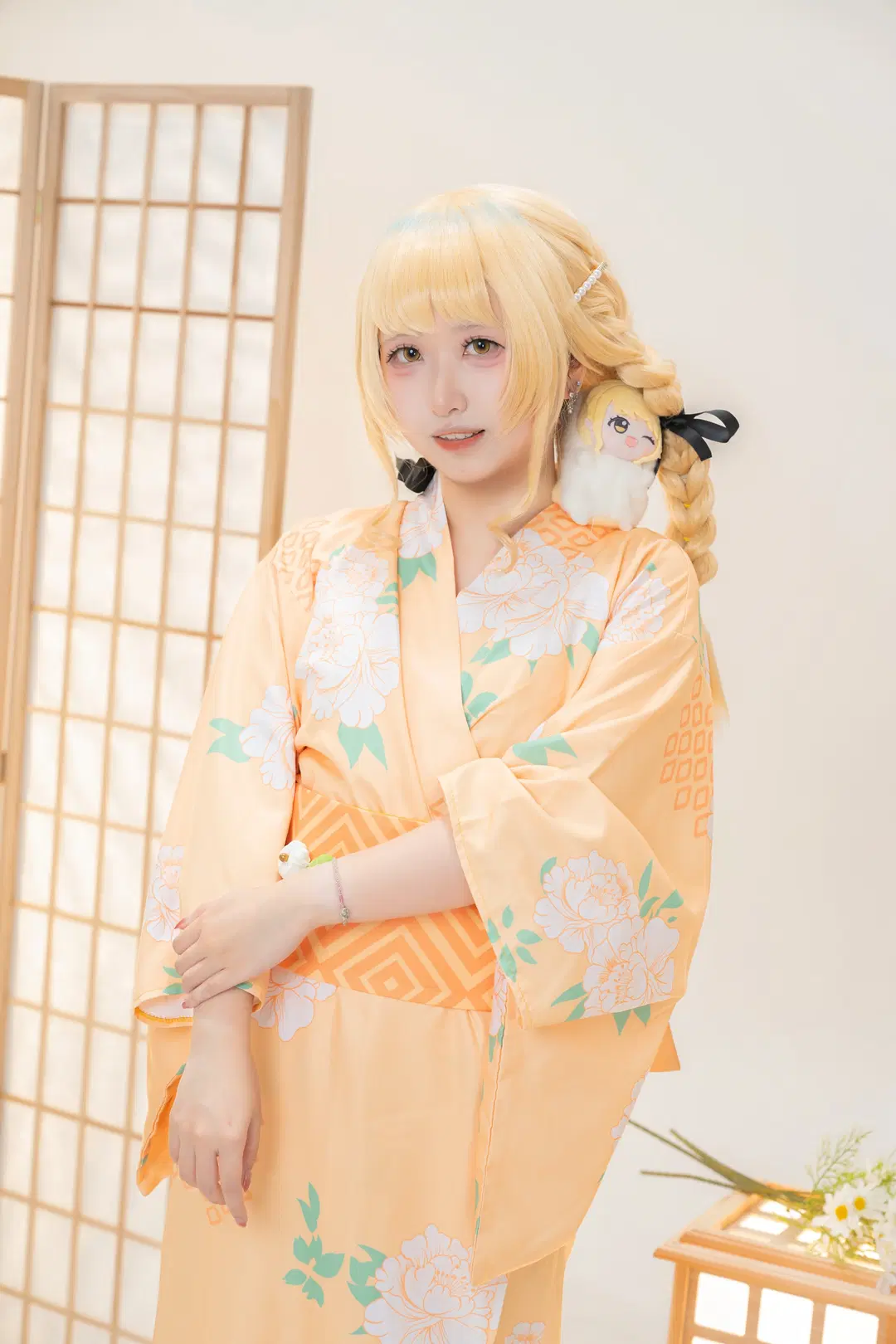 Gakuen Idolmaster Kotone Fujita Cosplay: First Autumn Cosplay in Japanese Style by 口乎口乎睡了 - Image 5
