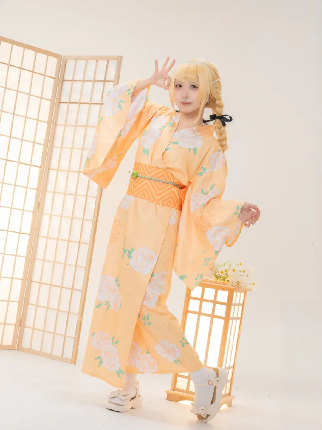 [Kotone Fujita cosplay] Gakuen Idolmaster Fry-Fry 1st Anniversary: Sextet Memorial Shoot by 口乎口乎睡了 - Image 2