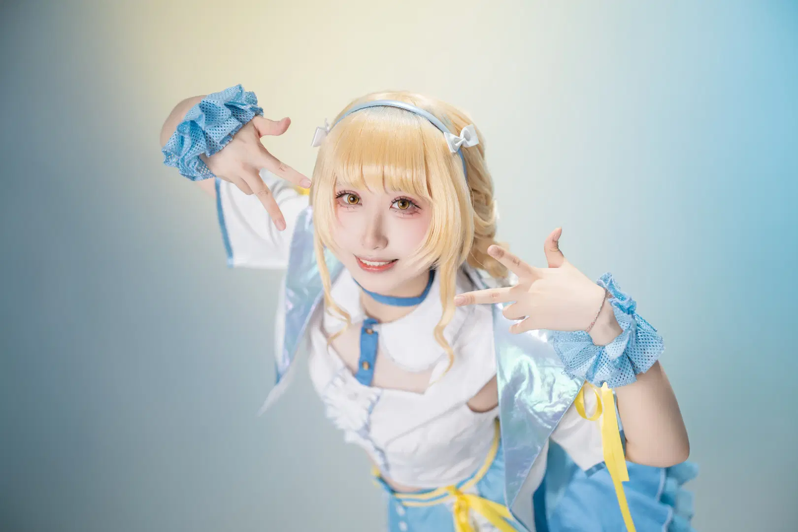 [Kotone Fujita cosplay] Gakuen Idolmaster Fry-Fry 1st Anniversary: Sextet Memorial Shoot by 口乎口乎睡了 - Image 3