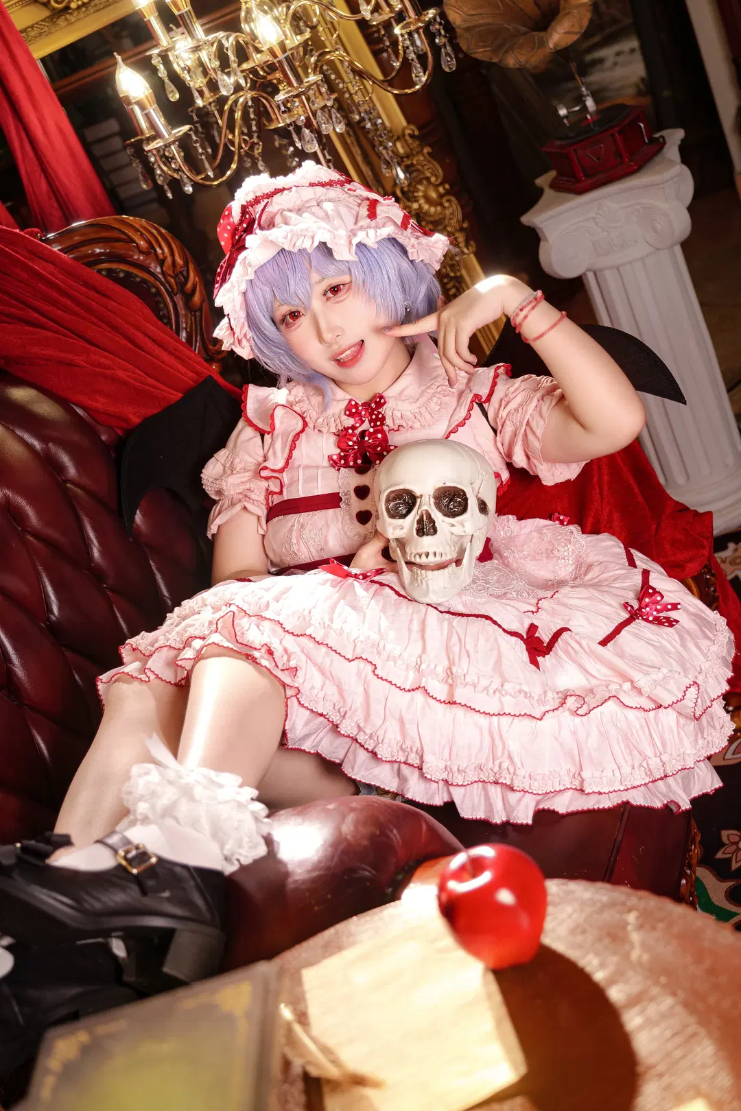 [Remilia cosplay] Full of majesty young lady, where did this kid come from? by 口乎口乎睡了 - Image 2