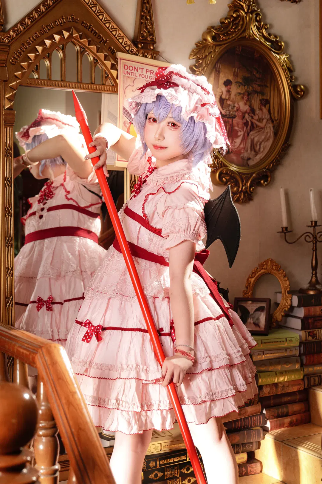 [Remilia cosplay] Full of majesty young lady, where did this kid come from? by 口乎口乎睡了 - Image 6