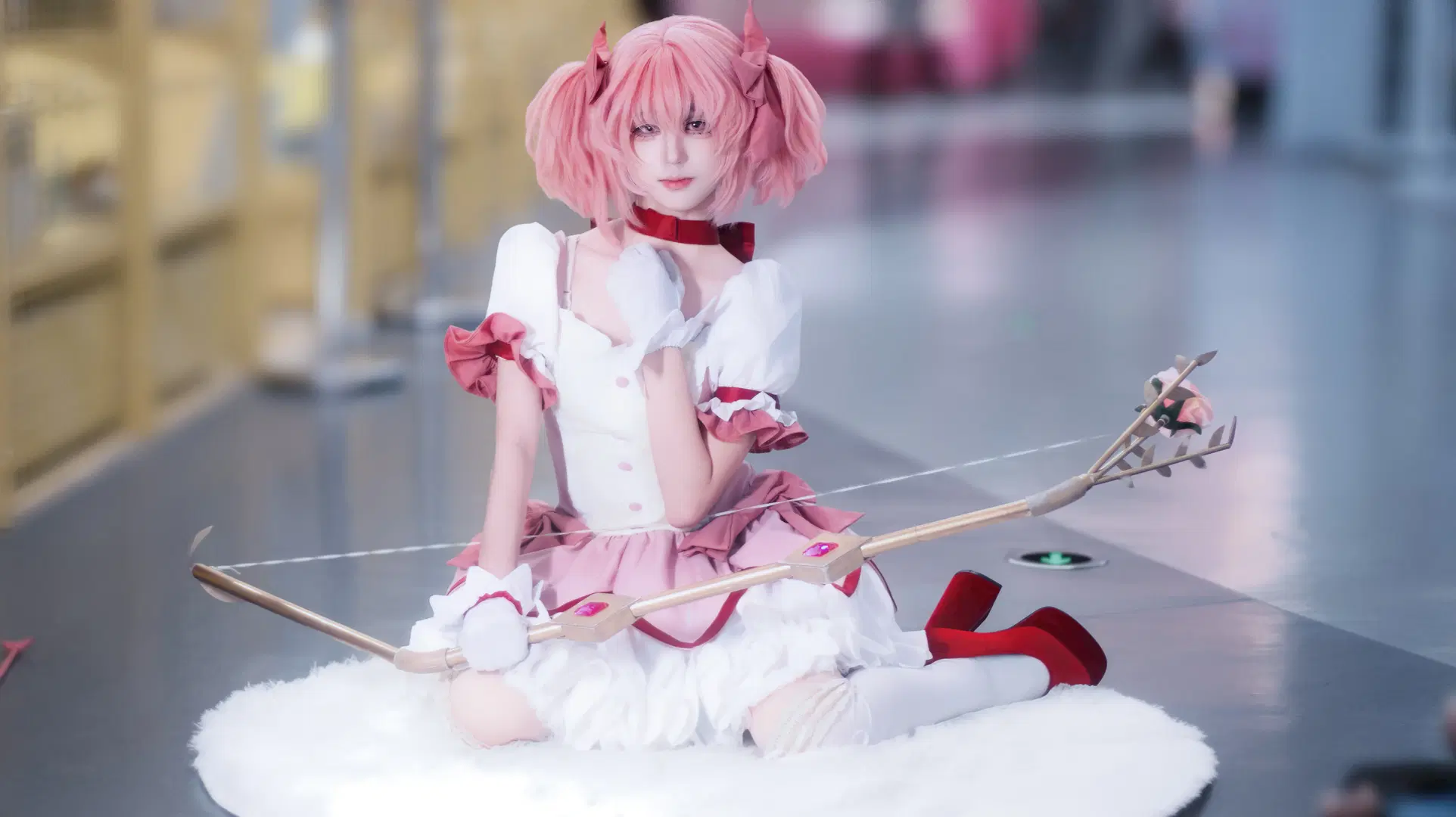 【鹿目圓cos】魔法少女小圓的粉色圓環之理 - 稚嫩的魔法师（求互关） - 第7張