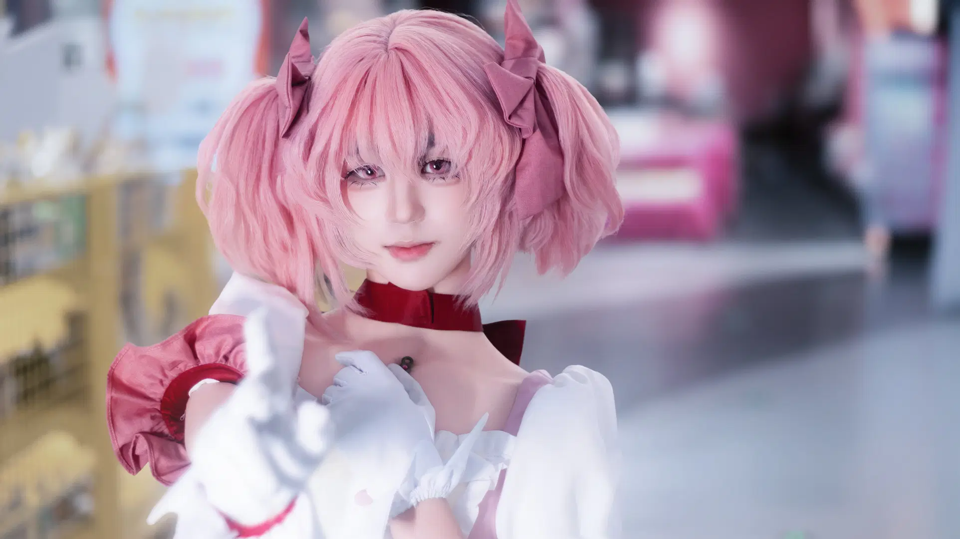 【鹿目圓cos】魔法少女小圓的粉色圓環之理 - 稚嫩的魔法师（求互关） - 第8張