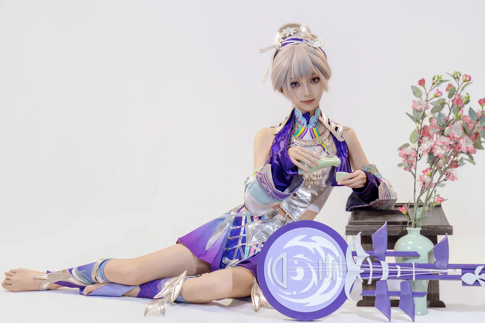 二次元, cosplay, 王者荣耀, 杨玉环cos, 银翎春语 - 第3张