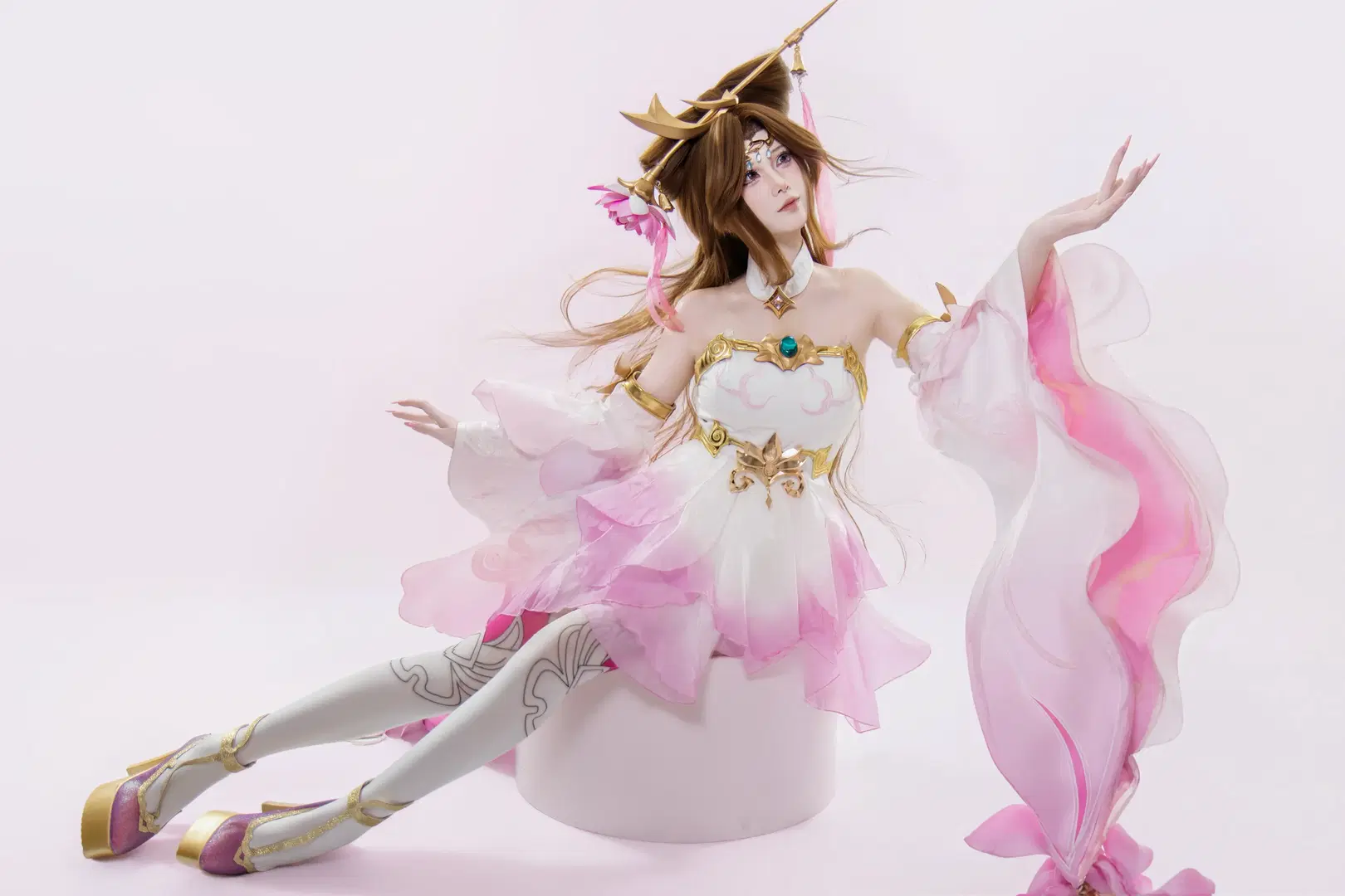 Honor of Kings, Diaochan cosplay, Anime cosplay, Honor of Kings cosplay, Stockings