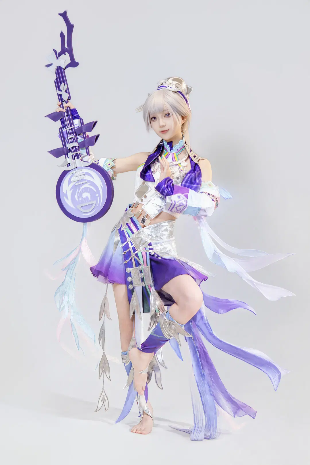 王者荣耀, 杨玉环cos, 国风cos, 二次元写真, 银翎春语