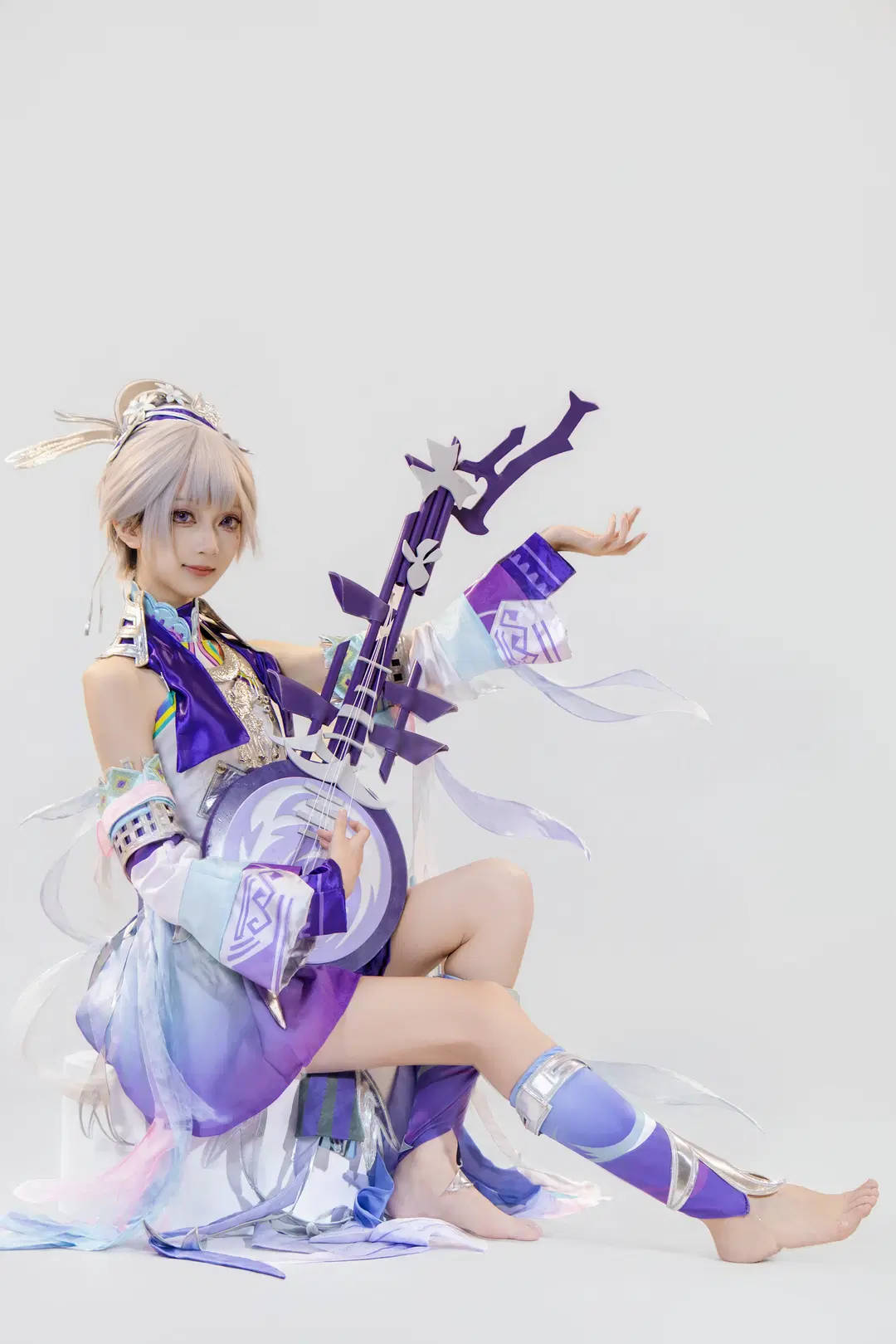 王者荣耀, 杨玉环cos, 国风cos, 银翎春语, 白棚cos
