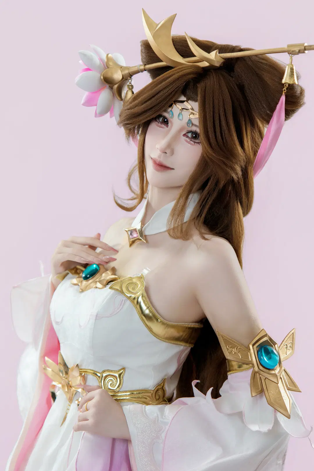 【貂蝉 コスプレ】『オナー・オブ・キングス』初期スキン絶世の舞姫、袖底に蓮の花開き一舞傾城 - 稚嫩的魔法师（求互关） - 2枚目
