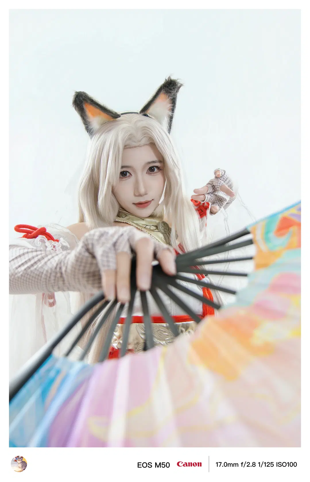 【Hu Tao cosplay】NARAKA: BLADEPOINT: Studio Photoshoot Record of Kurumi in White Stockings by 稚嫩的魔法师（求互关） - Image 2