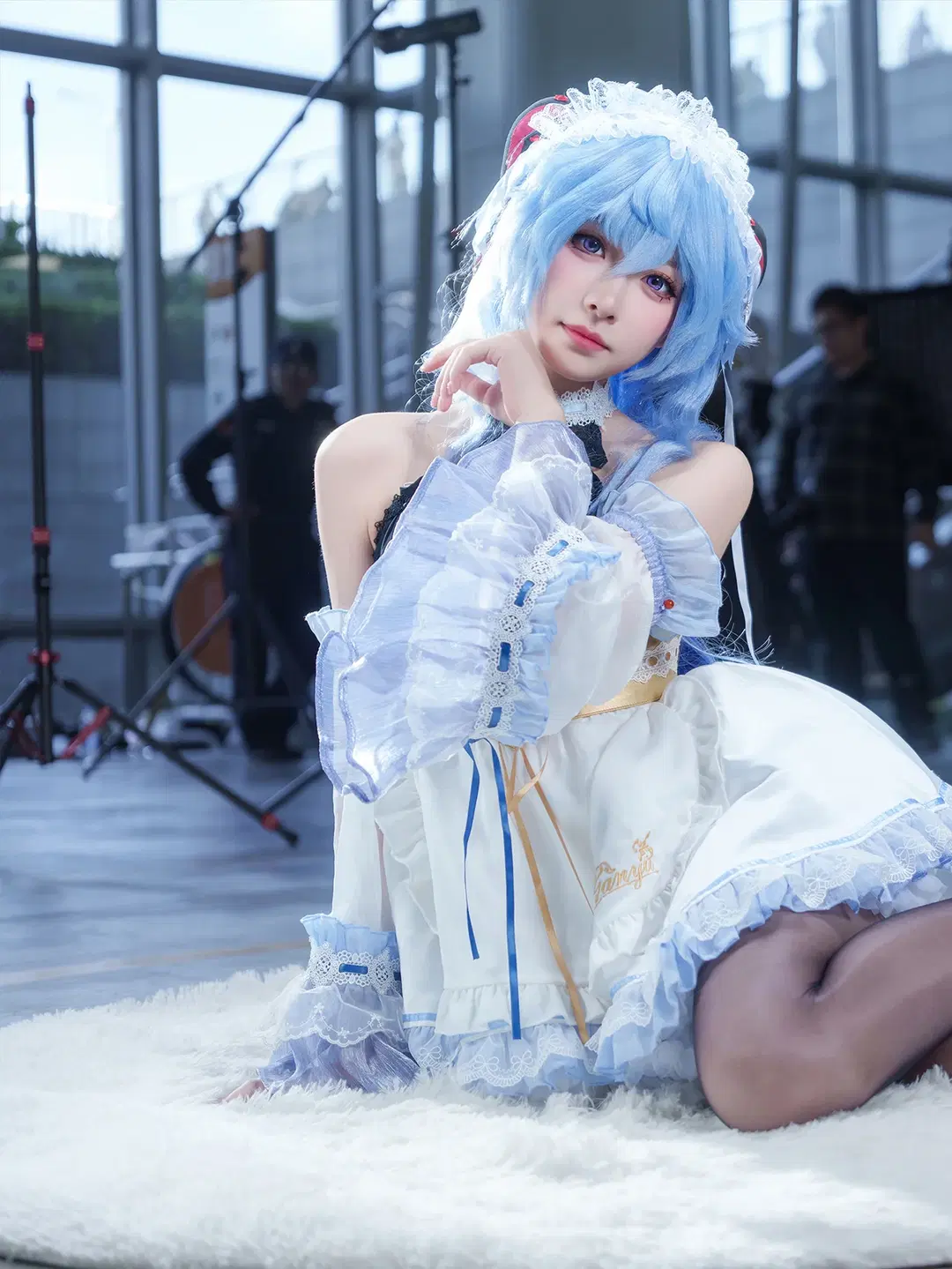 【甘雨 コスプレ】『原神』メイド服イベント写真スナップ - 辛同学 - 2枚目