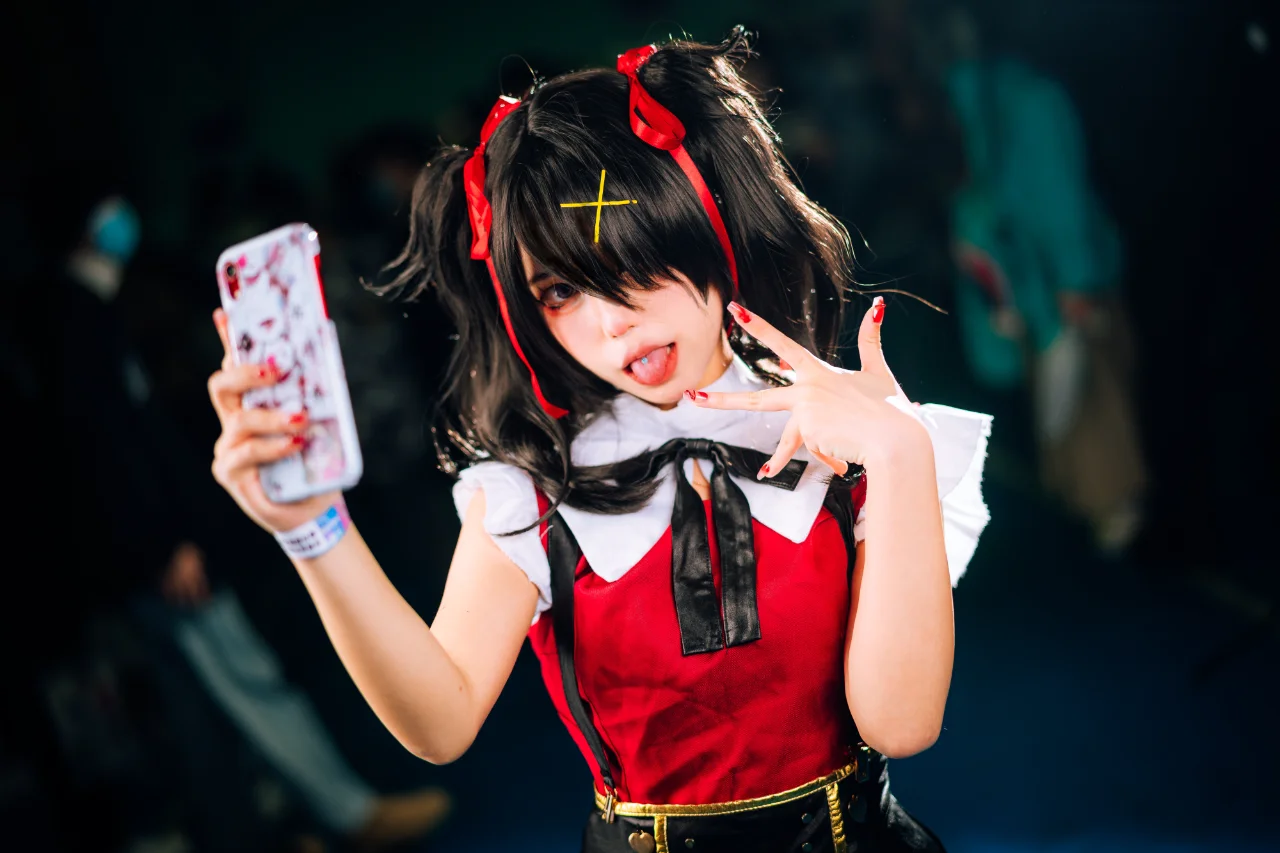 【Tangtang cosplay】NEEDY GIRL OVERDOSE Huizhou Little Bee Comic Convention Photos by 寒蝉-文晋 - Image 9