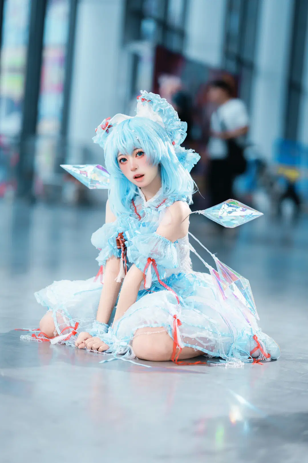 【琪露诺cos】东方project冰之妖精的夏日漫展光影记录 - 寒蝉-文晋 - 第3张