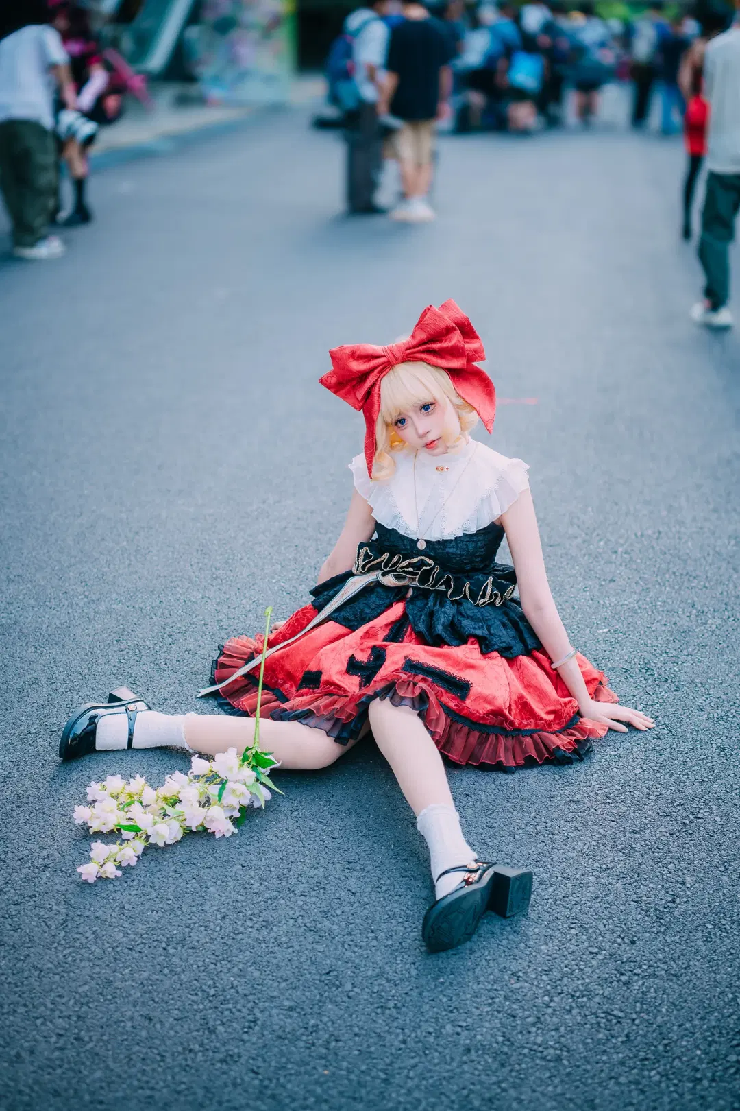 東方Project, 漫展返圖, 梅蒂欣cos, 白絲襪, 佛山cpg08