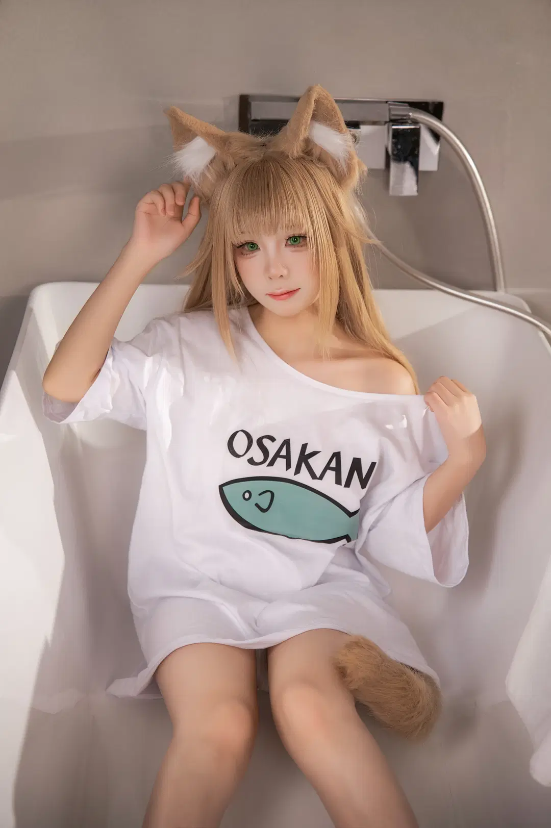 【黄豆粉cos】居家慵懒风猫娘日常 - 仙贝sama - 第5张