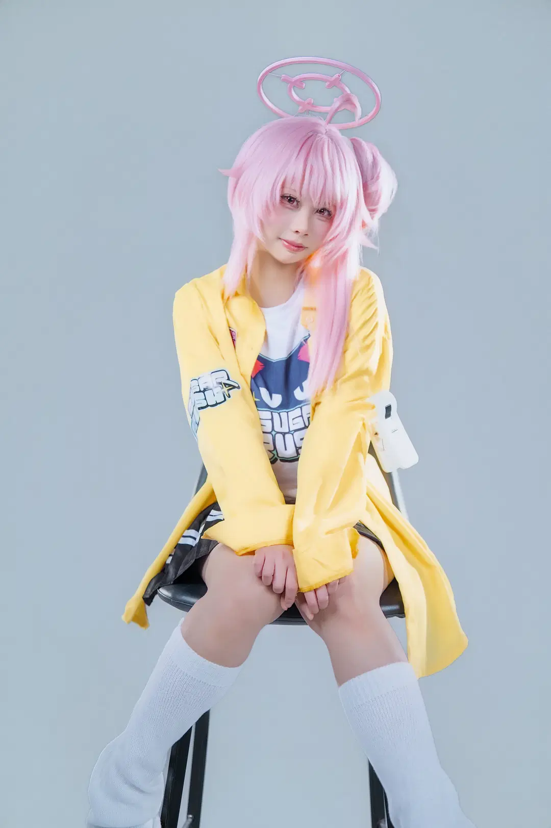 【柚鳥夏cos】蔚藍檔案樂隊小夏，一起踏上搖滾之路 - 仙贝sama - 第4張