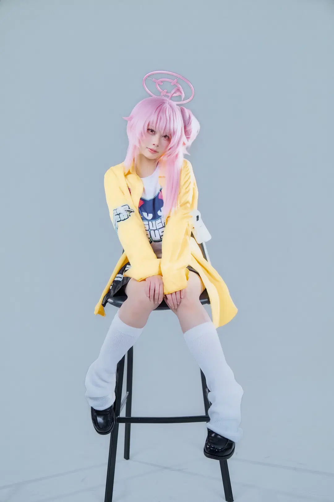 【柚鳥夏cos】蔚藍檔案樂隊小夏，一起踏上搖滾之路 - 仙贝sama - 第7張